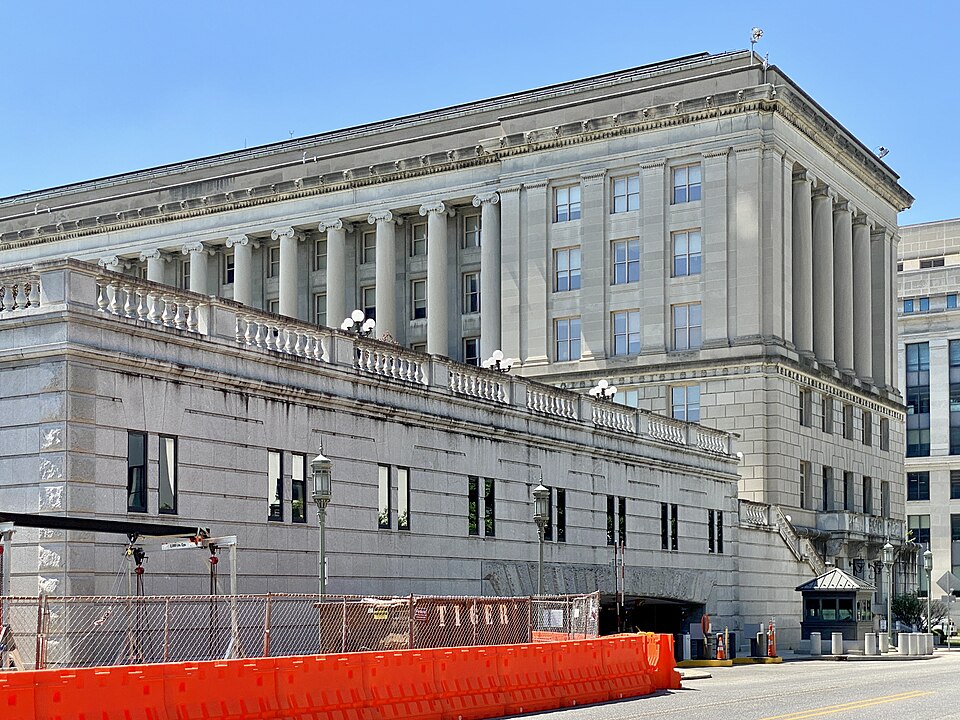 Built in 1928, this Classical Revival-style building was designed by Arnold W. Brunner to house in 1
