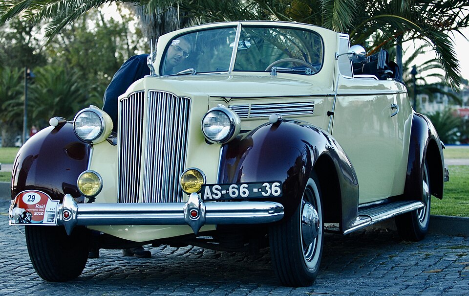 Belem, Lisbon, Portugal
DESCRIPTION
Packard was an American luxury automobile marque built by the Pa