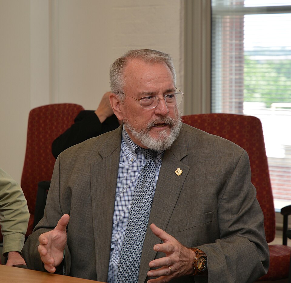 Steve Koehn, Director, Cooperative Forestry, welcomes attendees to the meeting. American Loggers Cou