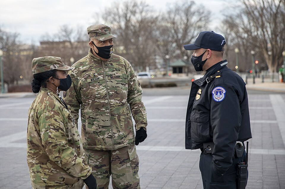U.S. Army Maj. Gen. William J. Walker, commanding general, District of Columbia National Guard, and 
