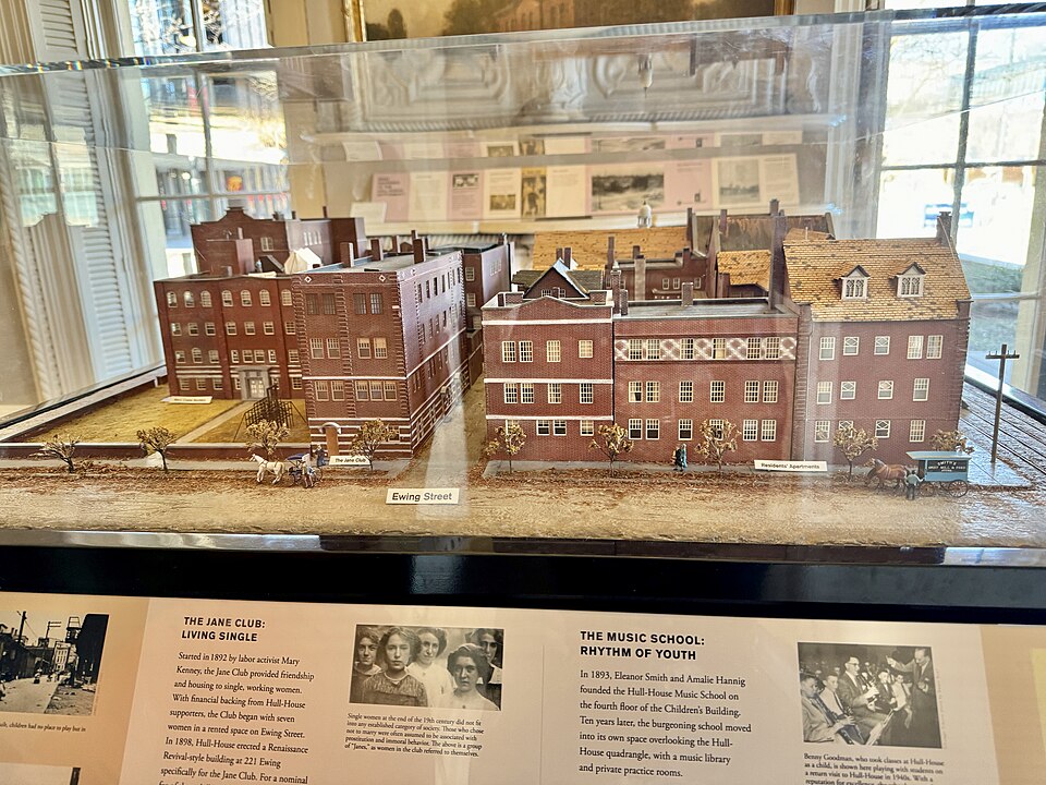 Built in 1856, this Italianate-style house was built for Charles Jerald Hull in an area of Chicago t