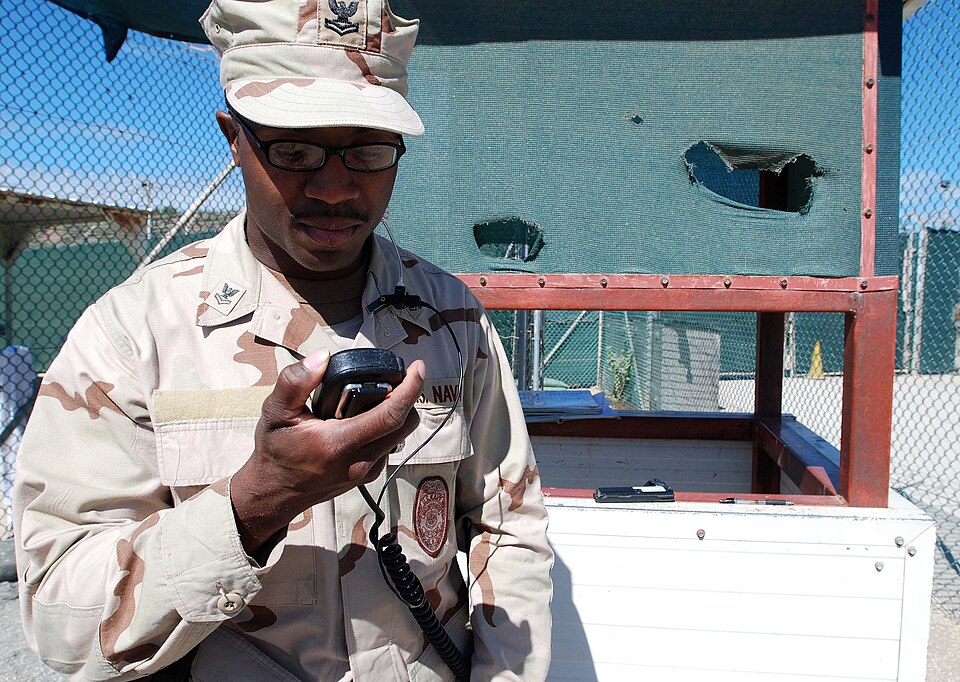 Navy Petty Officer 2nd Class Corenzo King, an operations specialist with Joint Task Force Guantanamo