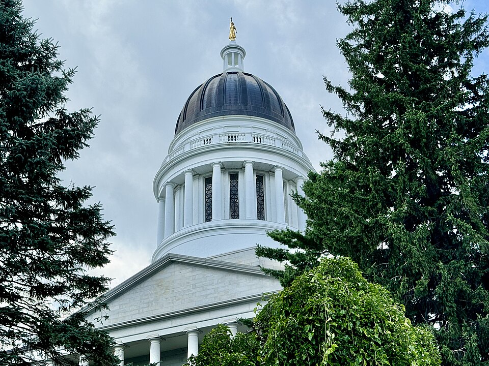 Built in 1829-1832, this Classical Revival-style building was originally designed by Charles Bullfin