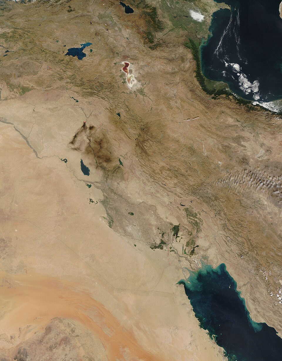 On October 9, 2016, the Moderate Resolution Imaging Spectroradiometer (MODIS) on NASA’s Terra satell
