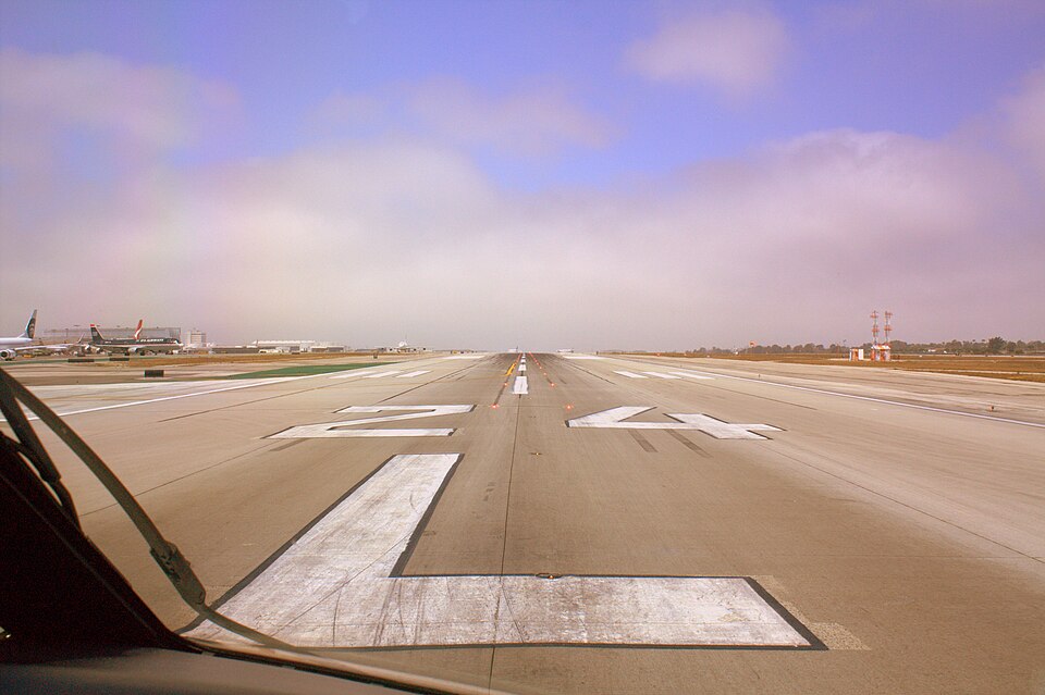 The FAA is currently studying the effectiveness of these stop lights on runways and taxiways at LAX 