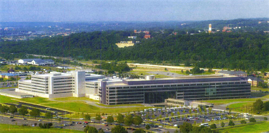 The Defense Intelligence Agency (DIA) Headquarters from Potomac, Washington DC