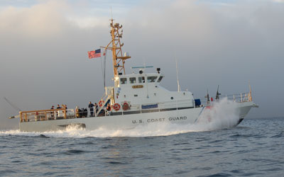 USCGC HALIBUT (WPB 87340) was built at Bollinger Shipyards in Lockport, Louisiana and was commission