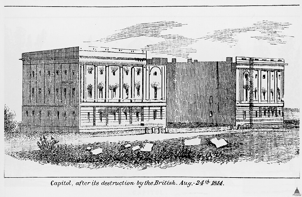 America's second war with Great Britain was declared in 1812. The following year American forces invaded Upper Canada and burned the governor's house and legislative hall in York (now Toronto). In retaliation, a British military expedition sailed up the Patuxent River aiming to destroy the public bu