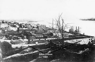 The Alton prison opened in 1833 as the first Illinois State Penitentiary and was closed in 1860, whe