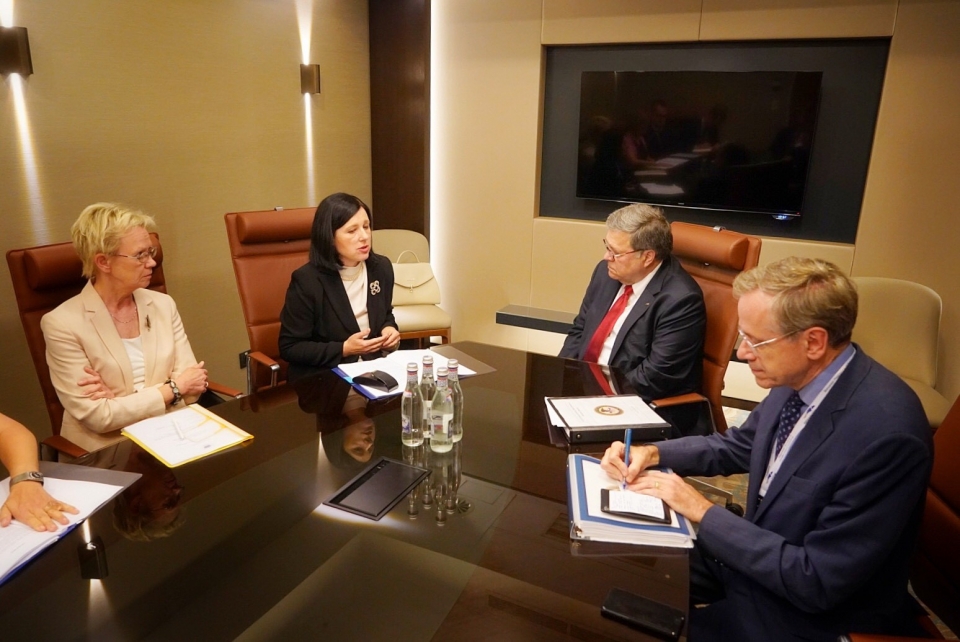 On Wednesday, Attorney General Barr co-chaired the EU-US Justice and Home Affairs Ministerial Meetin