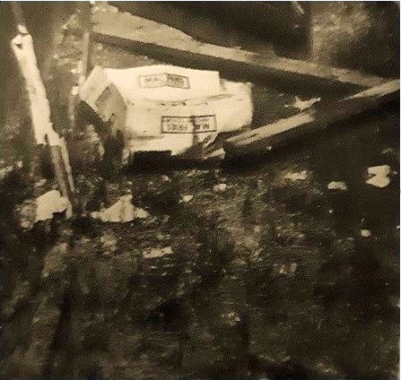 Sacramento Police Department crime scene image of the location of the discovery of the body of David