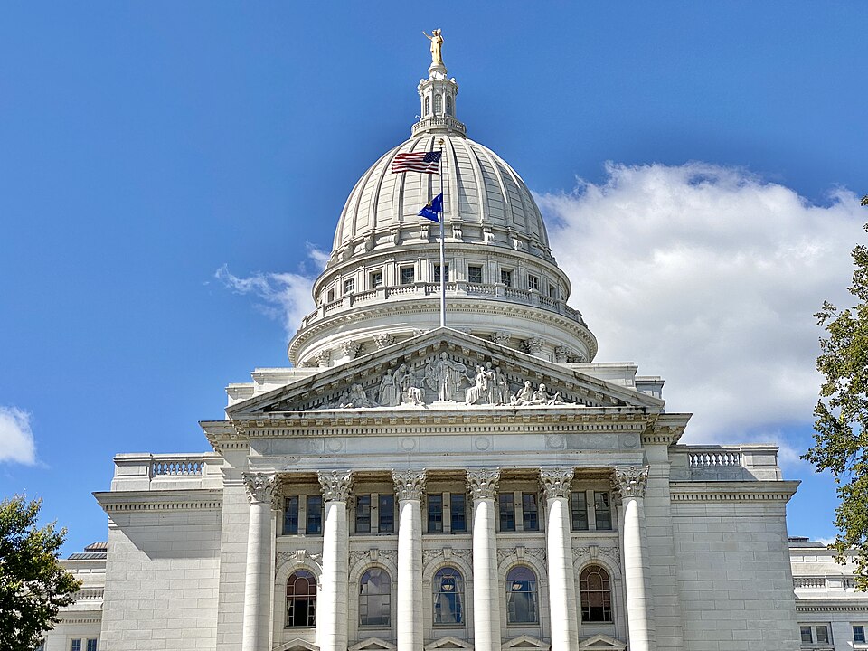 Built in 1906-1917, this Beaux Arts-style Capitol Building was designed by George B. Post to house t