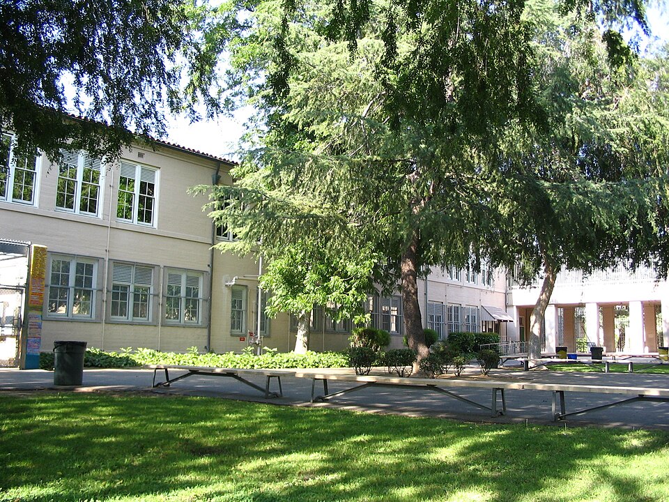 Van Nuys Middle School has one of the most beautiful campuses in the Los Angeles Unified School Dist