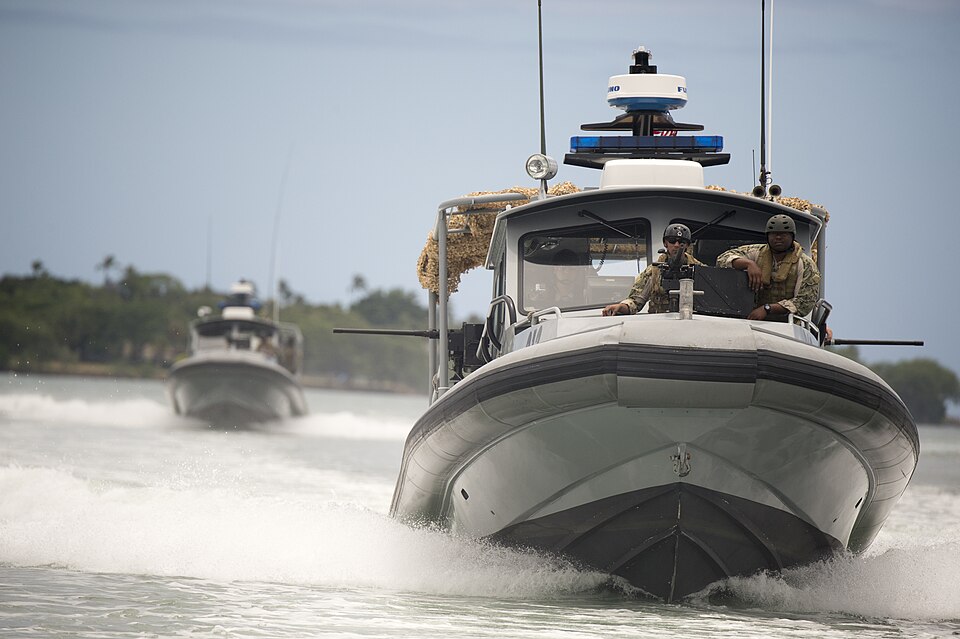 140707-N-MF909-236

PEARL HARBOR (July 7, 2014) U.S. Navy patrol boats assigned to Coastal Riverine 